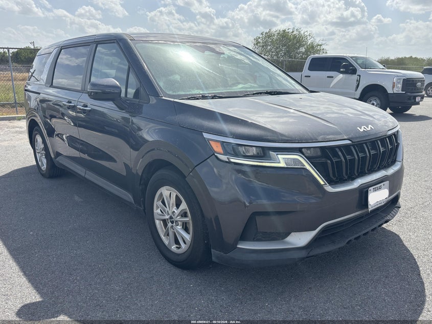 2022 Kia Carnival VIN KNDNB4H34N6094586 — IAAI salvage auction photo