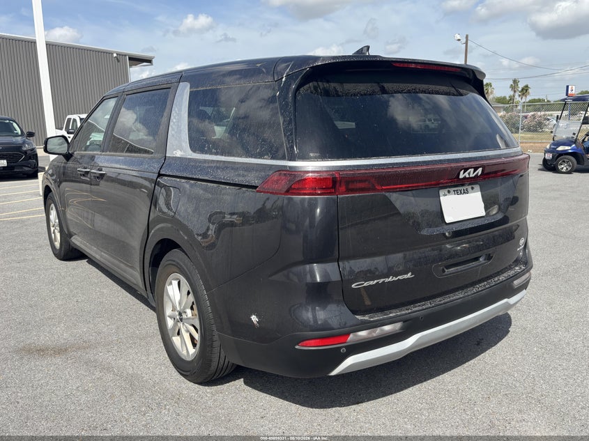 2022 Kia Carnival VIN KNDNB4H34N6094586 IAAI salvage auction — REPOSSESSION, Salvage Title, sold $7,825 on 2026-08-25 (photo 3)