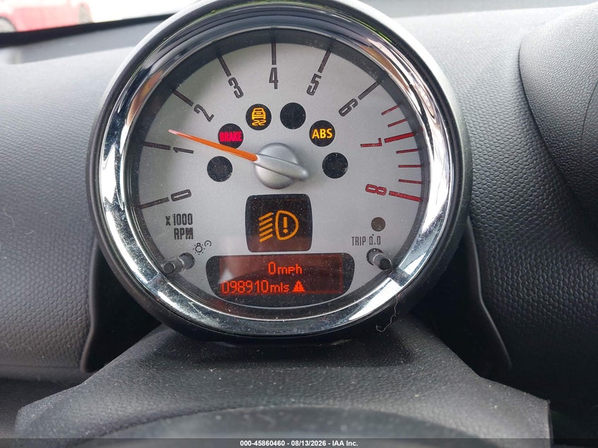 2013 Mini Countryman VIN WMWZC5C57DWM16419 IAAI salvage auction — NORMAL WEAR, Clear (Illinois), sold $1,275 on 2026-08-19 (photo 7)