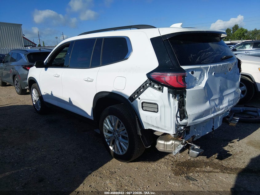 2026 Gmc Acadia VIN 1GKENKKS7TJ335101 IAAI salvage auction — REAR END, Wait Title, sold $16,250 on 2026-08-20 (photo 3)