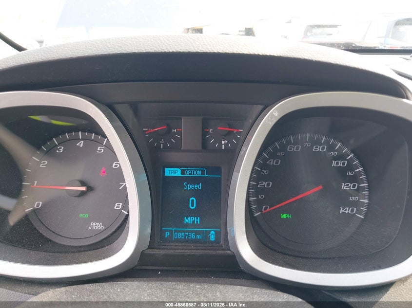 2013 Chevrolet Equinox VIN 2GNALDEK5D6145441 IAAI salvage auction — FRONT END, Salvage Title, sold $900 on 2026-09-02 (photo 7)