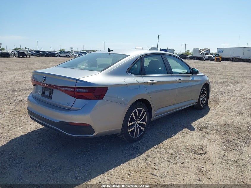 2025 Volkswagen Jetta VIN 3VW7X7BUXSM013158 IAAI salvage auction — UNDERCARRIAGE, Salvage Title, sold $14,500 on 2026-08-24 (photo 4)