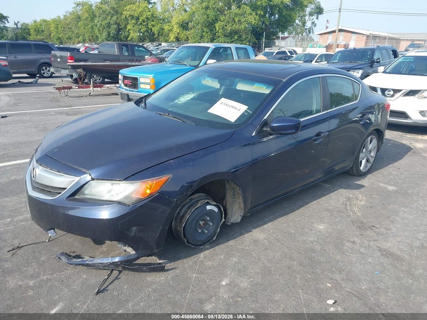 2014 Acura Ilx VIN 19VDE1F59EE007600 IAAI salvage auction — RIGHT SIDE, Clear (Tennessee), sold $1,500 on 2026-08-27 (photo 2)