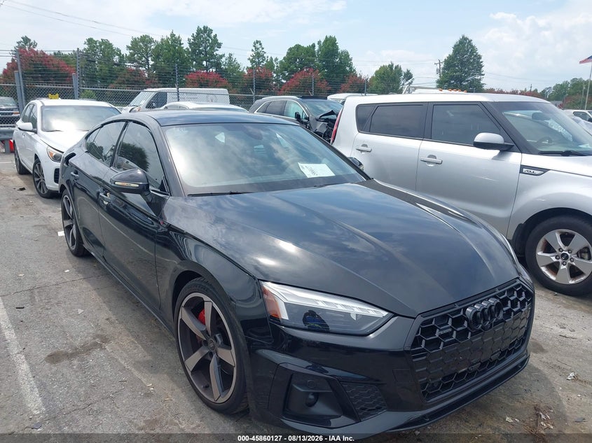 2023 Audi A5 VIN WAUFACF54PA043737 — IAAI salvage auction photo