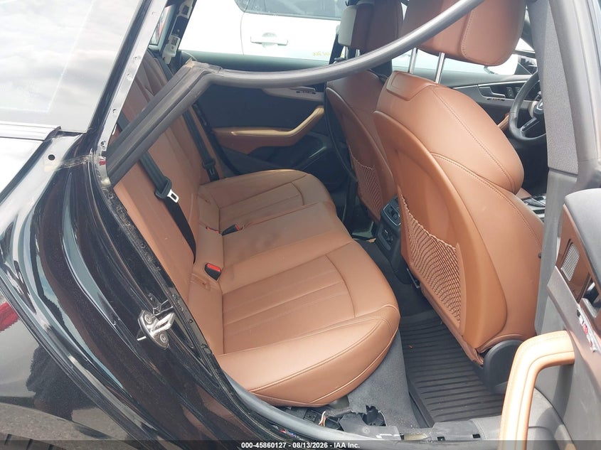 2023 Audi A5 VIN WAUFACF54PA043737 IAAI salvage auction — REAR END, Wait Title, sold $17,100 on 2026-09-28 (photo 8)