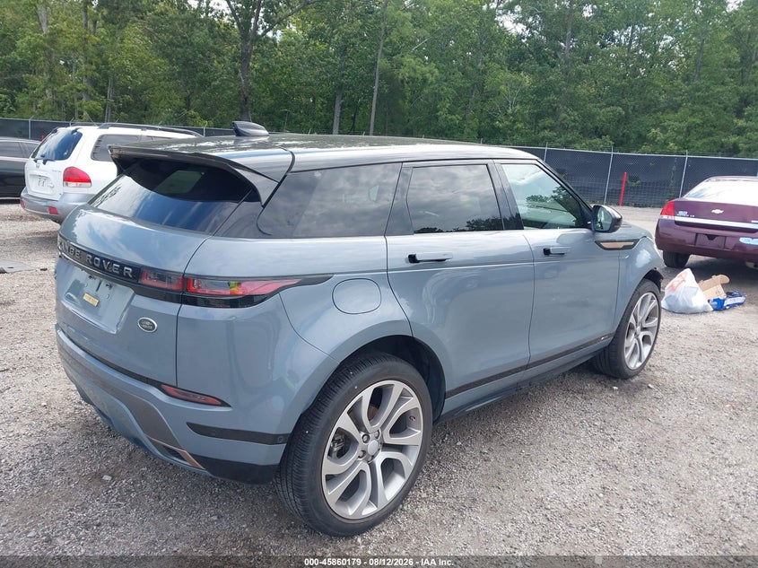 2020 Land rover Range rover evoque VIN SALZL2FX9LH049839 IAAI salvage auction — FRONT END, Clear (South Carolina), sold $8,000 on 2026-09-02 (photo 4)