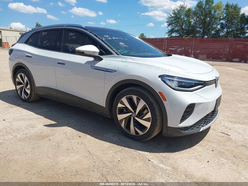 2021 Volkswagen Id.4 VIN WVGKMPE29MP026458 — IAAI salvage auction photo