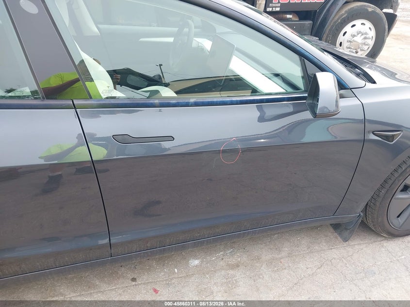2021 Tesla Model 3 VIN 5YJ3E1EA0MF063791 IAAI salvage auction — LEFT & RIGHT, Salvage (Ohio), sold $6,800 on 2026-08-27 (photo 6)