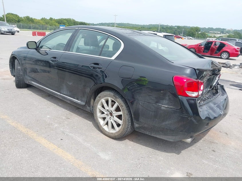 2006 Lexus Gs 300 VIN JTHCH96S060004382 IAAI salvage auction — REAR END, Salvage (Missouri), sold $25 on 2026-09-27 (photo 3)