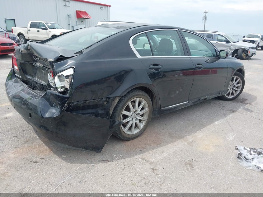 2006 Lexus Gs 300 VIN JTHCH96S060004382 IAAI salvage auction — REAR END, Salvage (Missouri), sold $25 on 2026-09-27 (photo 4)