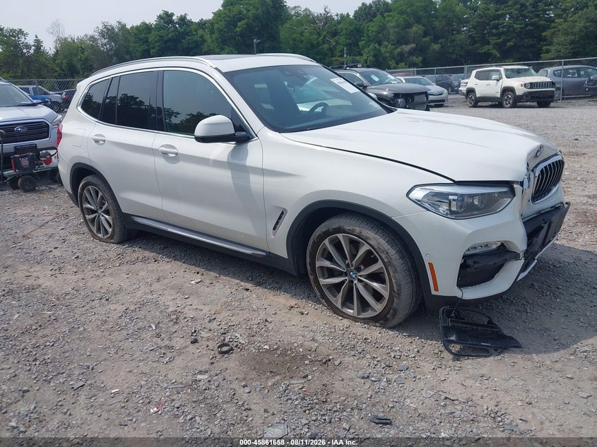 2019 BMW X3 VIN 5UXTR9C58KLE13026 — IAAI salvage auction photo