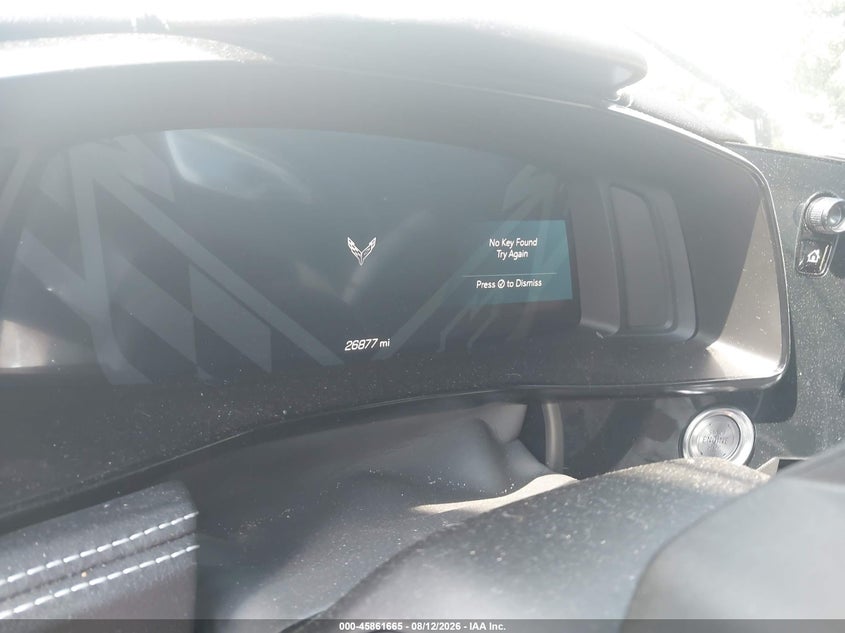 2023 Chevrolet Corvette VIN 1G1YA2D44P5123413 IAAI salvage auction — LEFT FRONT, Wait Title, sold $22,200 on 2026-10-12 (photo 7)