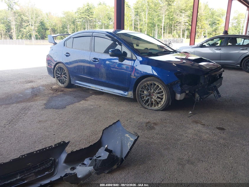 2015 Subaru Wrx sti VIN JF1VA2L65F9830983 IAAI salvage auction — FRONT END, Salvage Title, sold $7,050 on 2026-09-03 (photo 1)