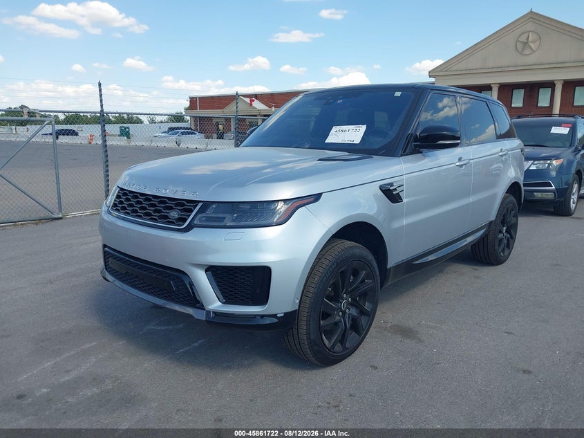 2019 Land rover Range rover sport VIN SALWR2RUXKA875142 IAAI salvage auction — NORMAL WEAR, Original (Texas), sold $10,450 on 2026-08-19 (photo 2)