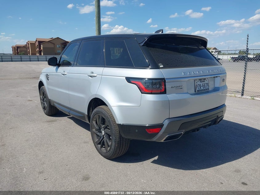 2019 Land rover Range rover sport VIN SALWR2RUXKA875142 IAAI salvage auction — NORMAL WEAR, Original (Texas), sold $10,450 on 2026-08-19 (photo 3)