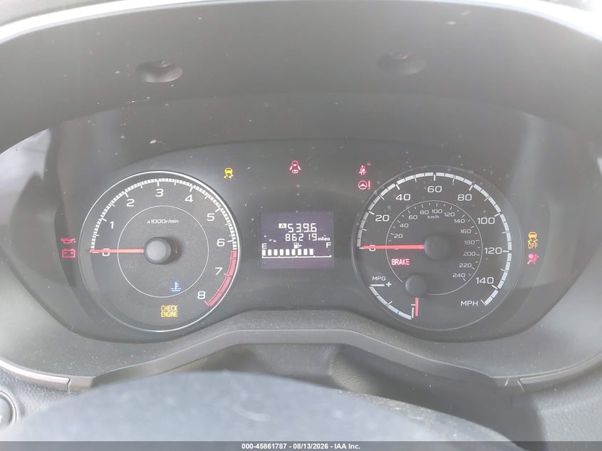 2019 Subaru Xv VIN JF2GTACC3K9289098 IAAI salvage auction — FRONT END, Wait Title, sold $975 on 2026-09-05 (photo 7)