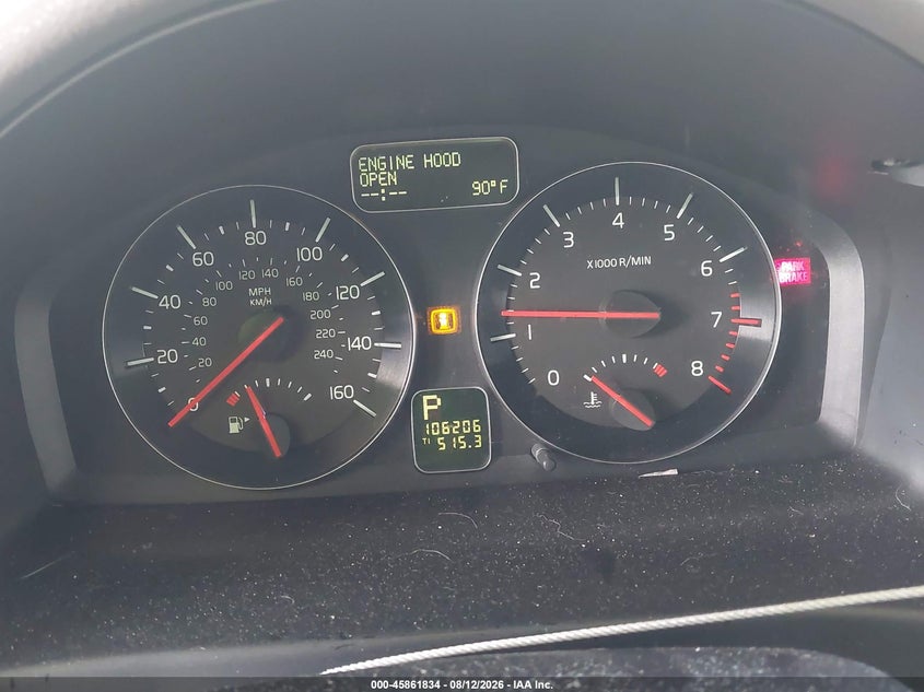 2011 Volvo S40 VIN YV1672MS4B2550669 IAAI salvage auction — NORMAL WEAR, Clear (Florida), sold $75 on 2026-08-18 (photo 7)