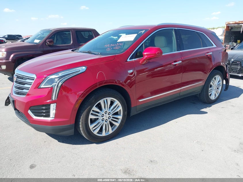2019 Cadillac Xt5 VIN 1GYKNERS2KZ289015 IAAI salvage auction — RIGHT FRONT, Original (Texas), sold $8,300 on 2026-09-24 (photo 2)