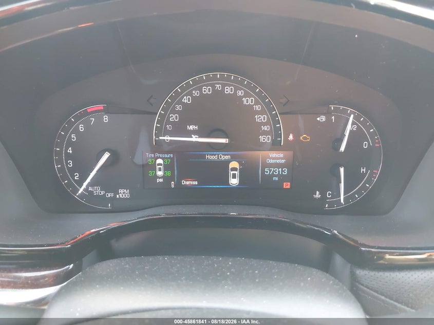 2019 Cadillac Xt5 VIN 1GYKNERS2KZ289015 IAAI salvage auction — RIGHT FRONT, Original (Texas), sold $8,300 on 2026-09-24 (photo 7)