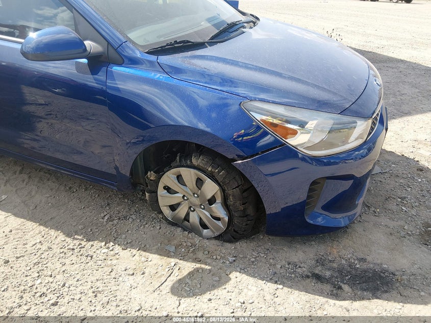 2020 Kia Rio VIN 3KPA25AD7LE333854 IAAI salvage auction — RIGHT SIDE, Wait Title, sold $3,000 on 2026-09-04 (photo 6)