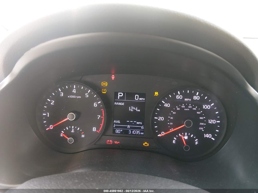 2020 Kia Rio VIN 3KPA25AD7LE333854 IAAI salvage auction — RIGHT SIDE, Wait Title, sold $3,000 on 2026-09-04 (photo 7)