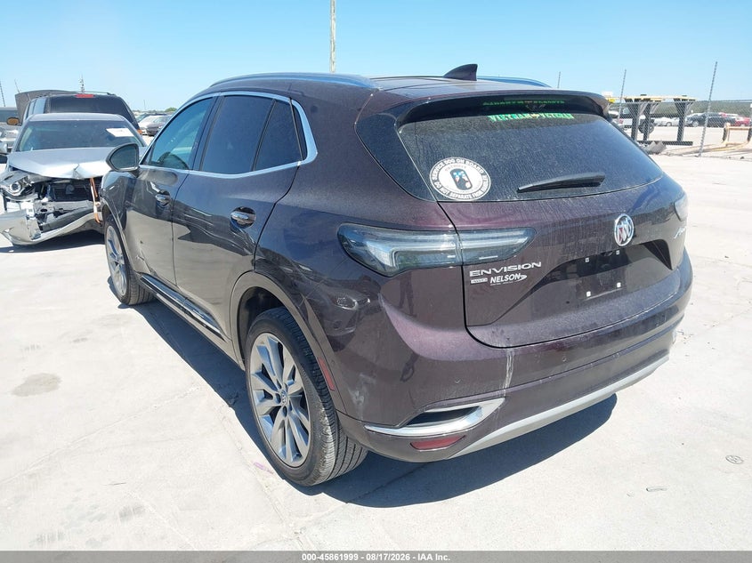 2023 Buick Envision VIN LRBFZSR47PD033547 IAAI salvage auction — FRONT END, Salvage Title, sold $7,400 on 2026-10-13 (photo 3)
