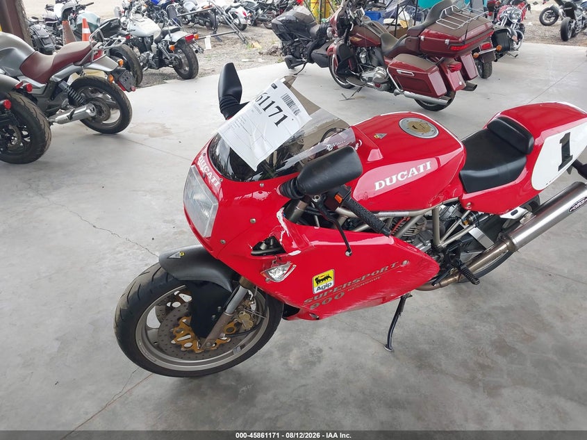 1995 Ducati 900 VIN ZDM1LC4M5SB015082 IAAI salvage auction — SIDE, Bill Of Sale, sold $725 on 2026-10-05 (photo 2)