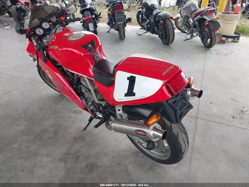 1995 Ducati 900 VIN ZDM1LC4M5SB015082 IAAI salvage auction — SIDE, Bill Of Sale, sold $725 on 2026-10-05 (photo 3)