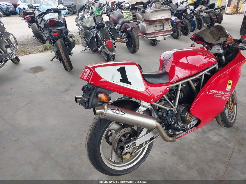 1995 Ducati 900 VIN ZDM1LC4M5SB015082 IAAI salvage auction — SIDE, Bill Of Sale, sold $725 on 2026-10-05 (photo 4)