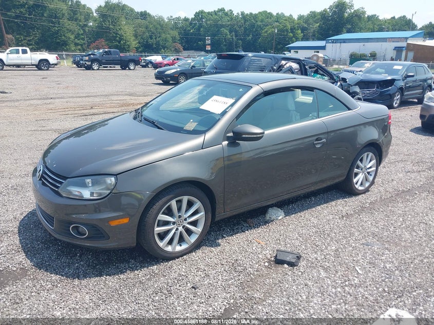 2012 Volkswagen Eos VIN WVWBW7AH4CV002569 IAAI salvage auction — NORMAL WEAR, Salvage (South Carolina), sold $775 on 2026-08-18 (photo 2)