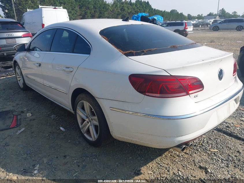 2014 Volkswagen Passat cc VIN WVWBP7AN2EE522520 IAAI salvage auction — NORMAL WEAR, Clear (Virginia), sold $550 on 2026-08-17 (photo 3)
