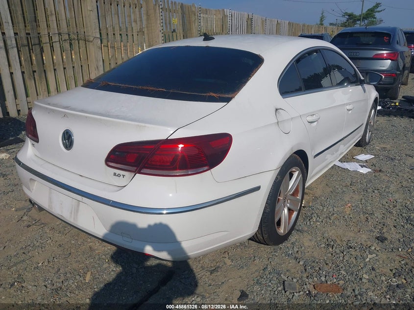 2014 Volkswagen Passat cc VIN WVWBP7AN2EE522520 IAAI salvage auction — NORMAL WEAR, Clear (Virginia), sold $550 on 2026-08-17 (photo 4)