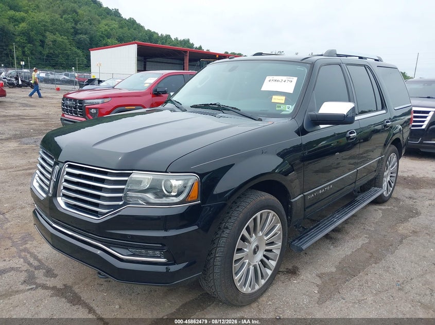 2017 Lincoln Navigator VIN 5LMJJ2LT8HEL00492 IAAI salvage auction — WATER/FLOOD, Salvage (West Virginia), sold $2,900 on 2026-09-26 (photo 2)