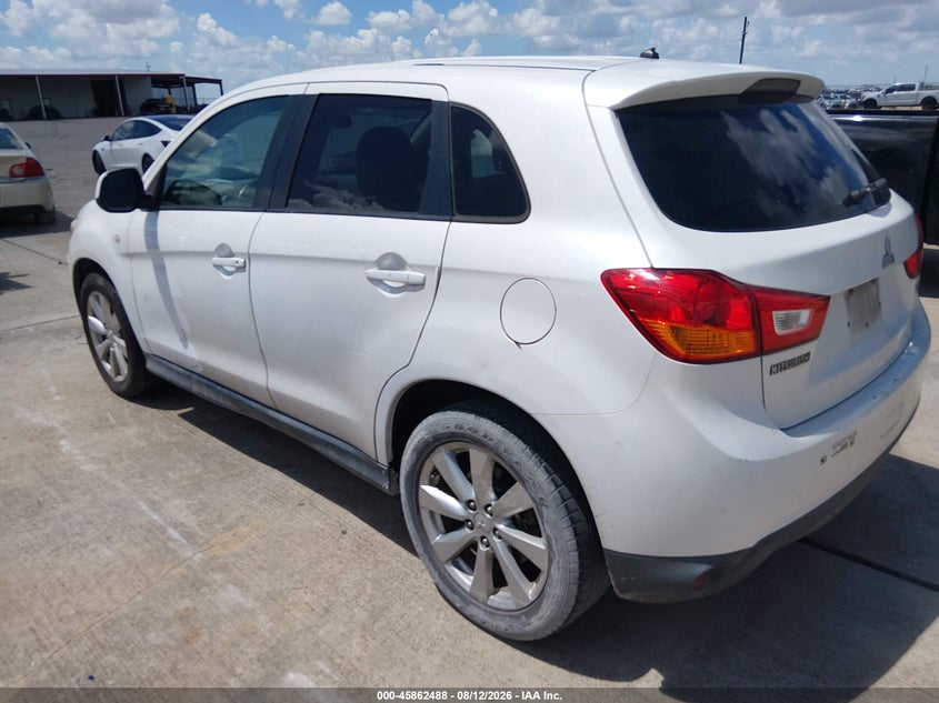 2013 Mitsubishi Outlander VIN 4A4AP3AU2DE015927 IAAI salvage auction — REPOSSESSION, Salvage Title, sold $1,600 on 2026-09-04 (photo 3)