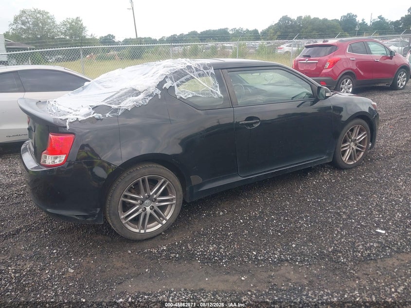 2011 Scion Tc VIN JTKJF5C70B3000812 IAAI salvage auction — REAR END, Salvage (South Carolina), sold $550 on 2026-09-30 (photo 4)