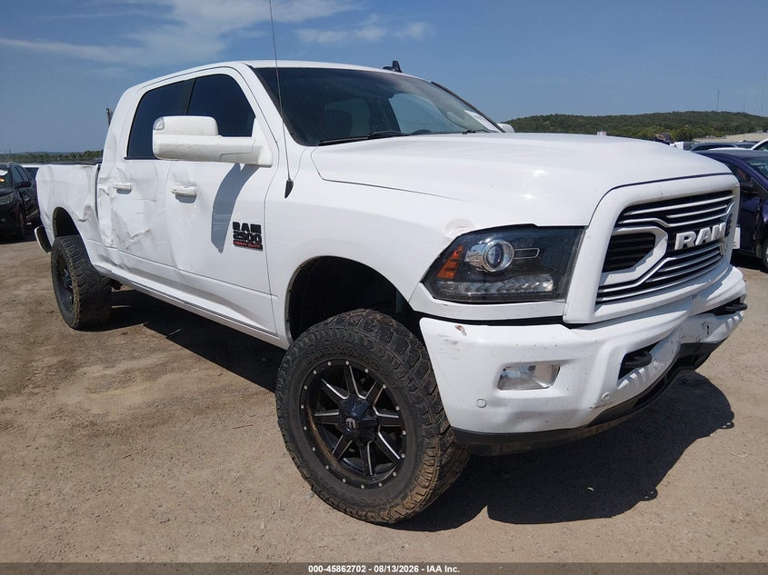 2018 Ram 2500 VIN 3C6UR5NL7JG273495 IAAI salvage auction — SIDE, Salvage Title, sold $11,100 on 2026-10-02 (photo 1)