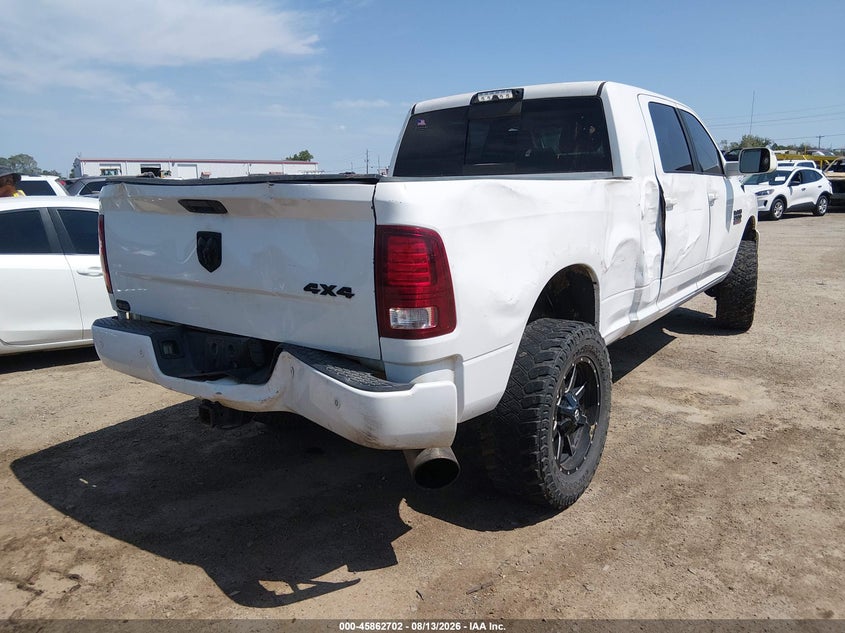 2018 Ram 2500 VIN 3C6UR5NL7JG273495 IAAI salvage auction — SIDE, Salvage Title, sold $11,100 on 2026-10-02 (photo 4)