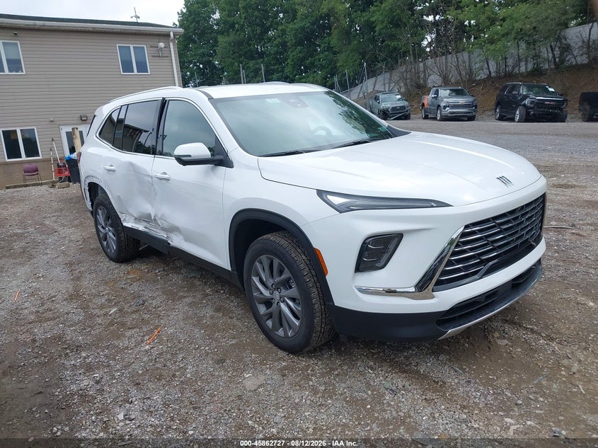 2026 Buick Enclave VIN 5GAEVAKSXTJ376796 IAAI salvage auction — RIGHT SIDE, Salvage Title, sold $17,300 on 2026-08-20 (photo 1)