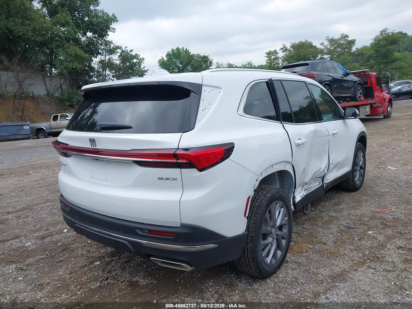 2026 Buick Enclave VIN 5GAEVAKSXTJ376796 IAAI salvage auction — RIGHT SIDE, Salvage Title, sold $17,300 on 2026-08-20 (photo 4)