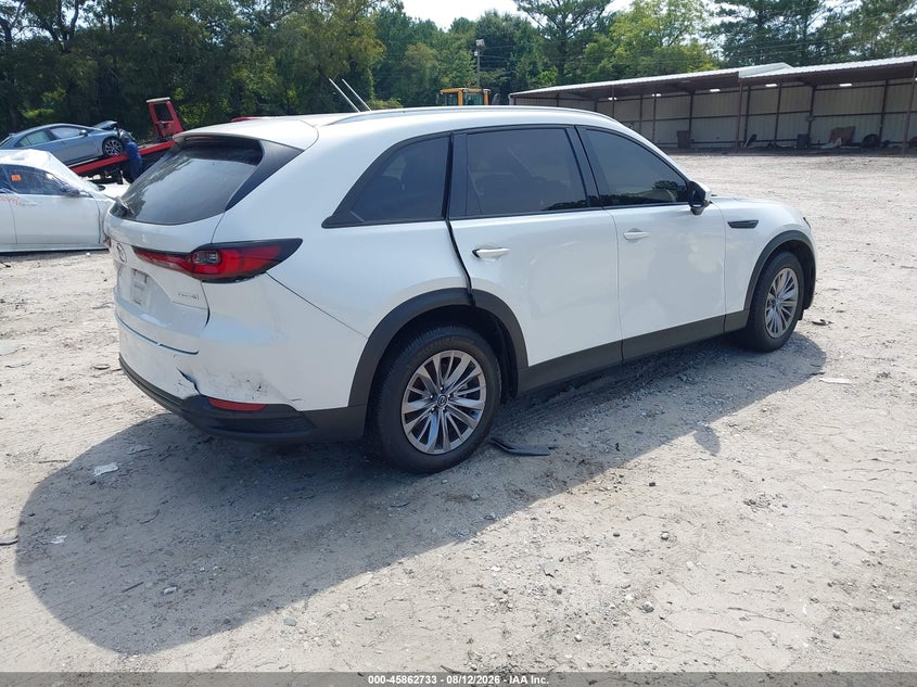 2024 Mazda Cx-90 VIN JM3KKCHD3R1150064 IAAI salvage auction — LEFT FRONT, Salvage Title, sold $18,450 on 2026-08-25 (photo 4)