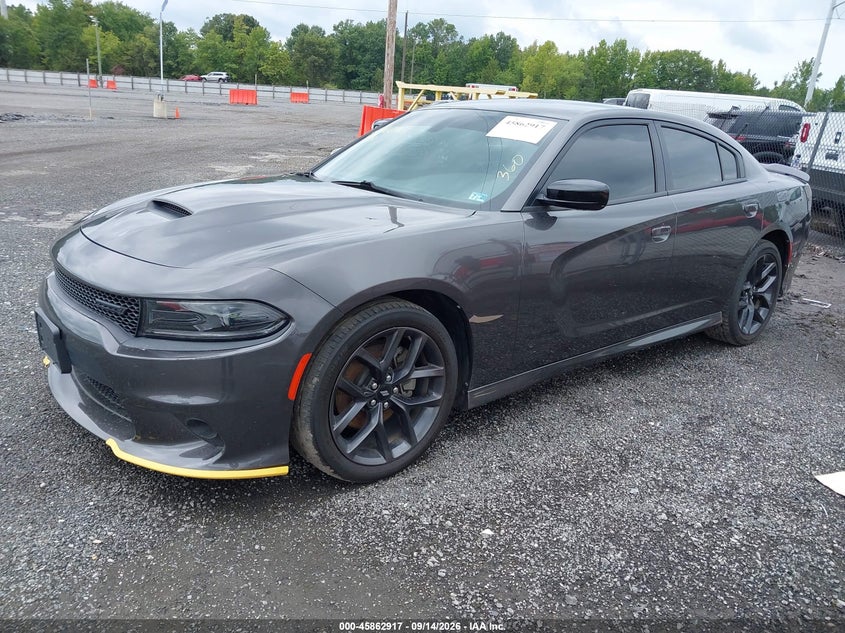2022 Dodge Charger VIN 2C3CDXCT0NH170348 IAAI salvage auction — UNKNOWN, Salvage Title, sold $10,300 on 2026-09-09 (photo 2)