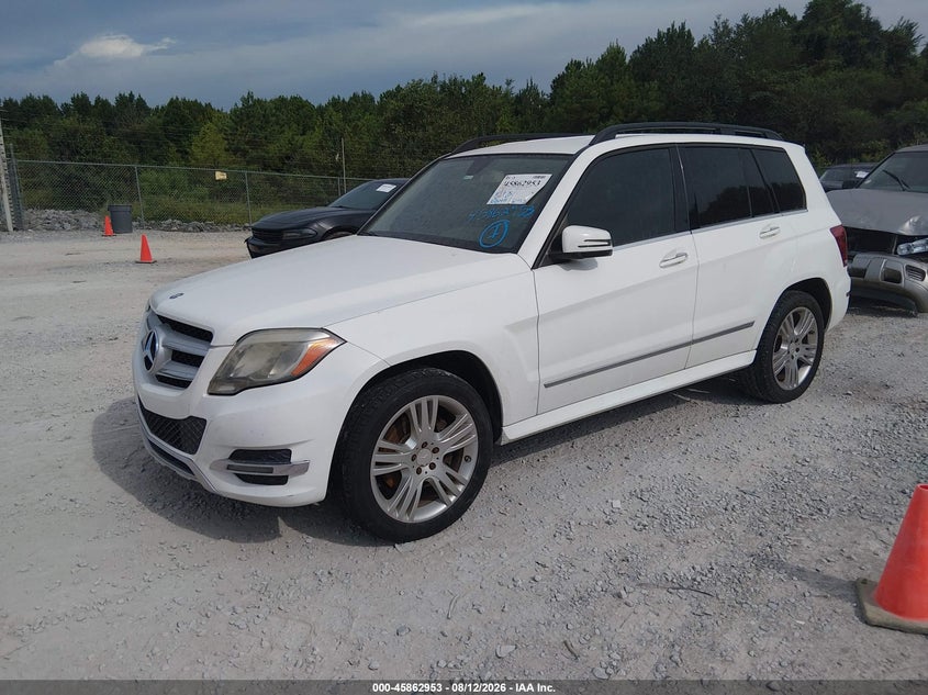 2015 Mercedes-benz Glk-class VIN WDCGG0EB0FG337623 IAAI salvage auction — NORMAL WEAR, Clear (Oklahoma), sold $450 on 2026-08-17 (photo 2)