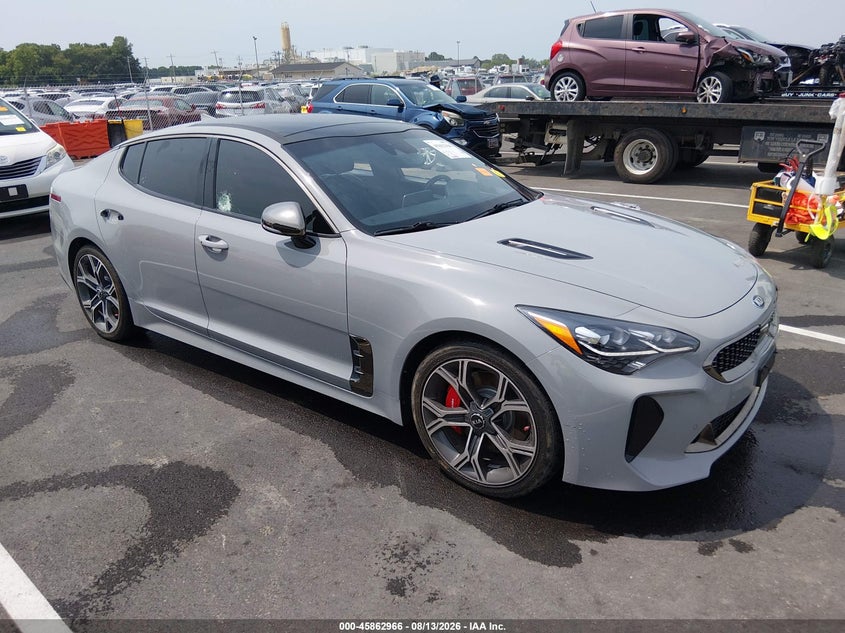 2021 Kia Stinger VIN KNAE55LC8M6093182 — IAAI salvage auction photo