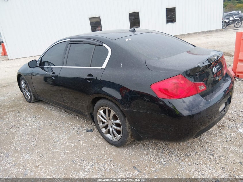 2009 Infiniti G37 VIN JNKCV61E89M013658 IAAI salvage auction — NORMAL WEAR, Clear (Arkansas), sold $0 on 2026-09-15 (photo 3)