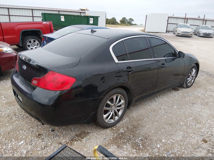 2009 Infiniti G37 VIN JNKCV61E89M013658 IAAI salvage auction — NORMAL WEAR, Clear (Arkansas), sold $0 on 2026-09-15 (photo 4)