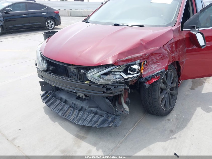 2017 Nissan Sentra VIN 3N1AB7AP0HY353457 IAAI salvage auction — FRONT END, Wait Title, sold $1,450 on 2026-08-21 (photo 6)