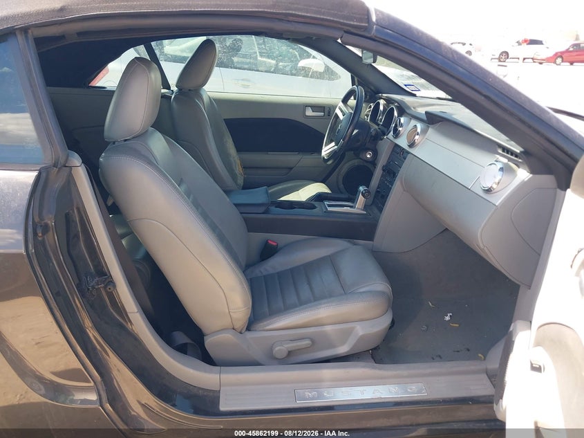 2007 Ford Mustang VIN 1ZVFT85H275244628 IAAI salvage auction — FRONT END, Salvage (Texas), sold $725 on 2026-09-21 (photo 5)