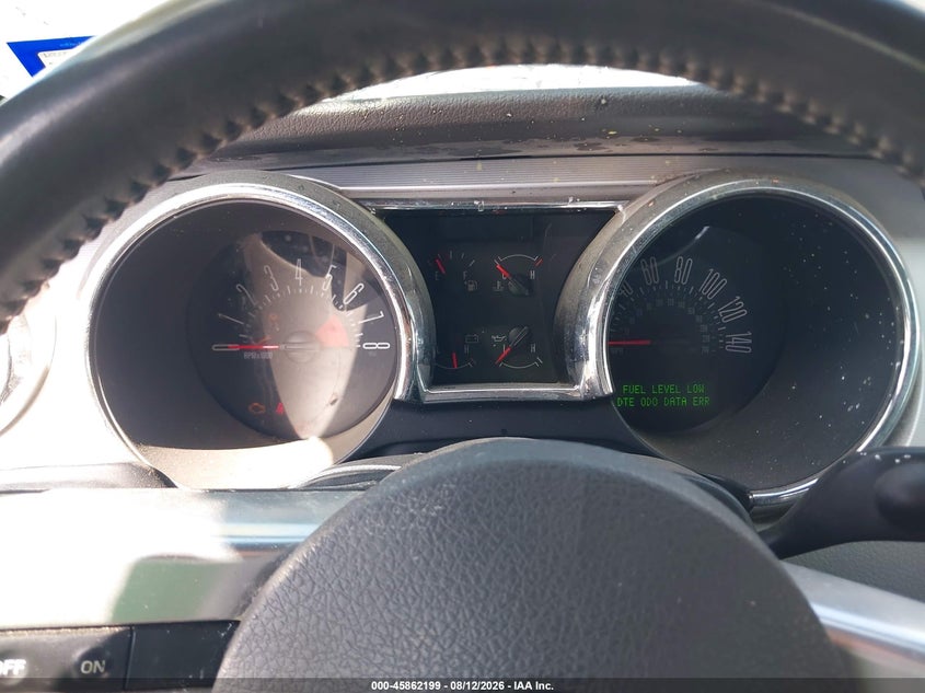 2007 Ford Mustang VIN 1ZVFT85H275244628 IAAI salvage auction — FRONT END, Salvage (Texas), sold $725 on 2026-09-21 (photo 7)