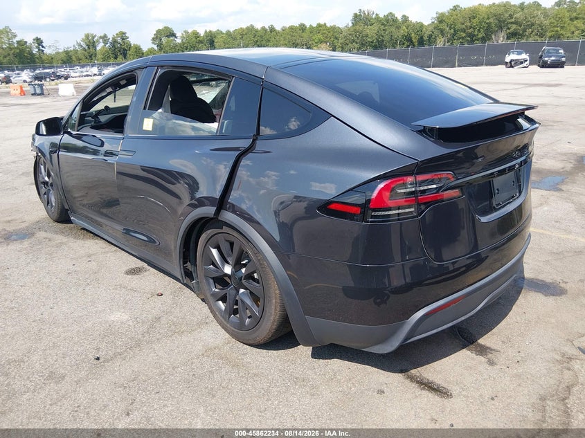 2024 Tesla Model x VIN 7SAXCDE53RF460062 IAAI salvage auction — RIGHT FRONT, Wait Title, sold $14,450 on 2026-10-14 (photo 3)