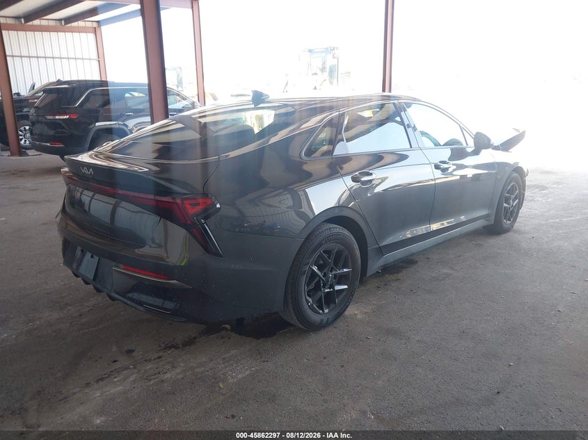 2026 Kia K5 VIN KNAG24J75T5448699 IAAI salvage auction — FRONT END, Salvage Title, sold $9,800 on 2026-08-21 (photo 4)